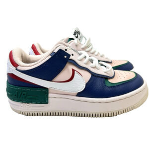 Nike womens Air Force 1 Low Shadow Mystic Navy CI0919-400 Sneakers US 6